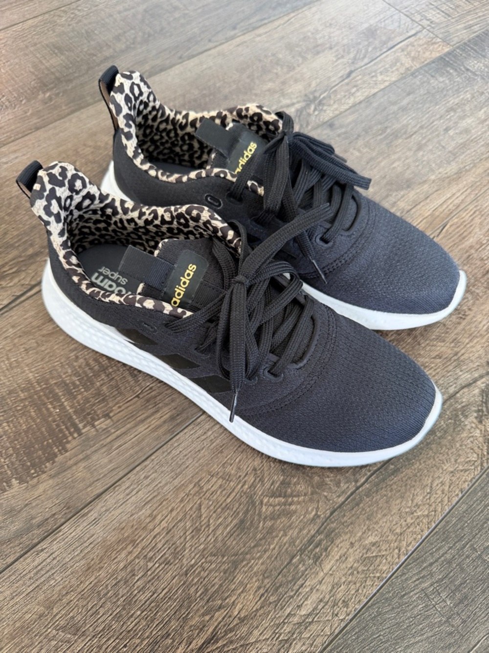 Adidas Cloudfoam Cheetah print